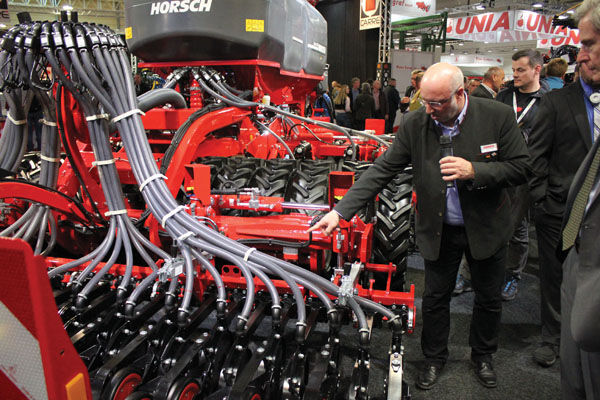 Horsch Agritechnica show
